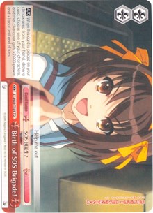 Birth of SOS Brigade! (SY/W08-TE09 TD) [The Melancholy of Haruhi Suzumiya]