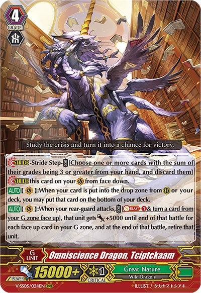 Omniscience Dragon, Tciptckaam (V-SS05/024EN) [Premium Collection 2020]