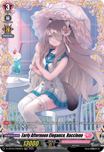 Early Afternoon Elegance, Racclene (D-LBT03/FR02EN) [Lyrical Monasterio: Summertime Memories!]