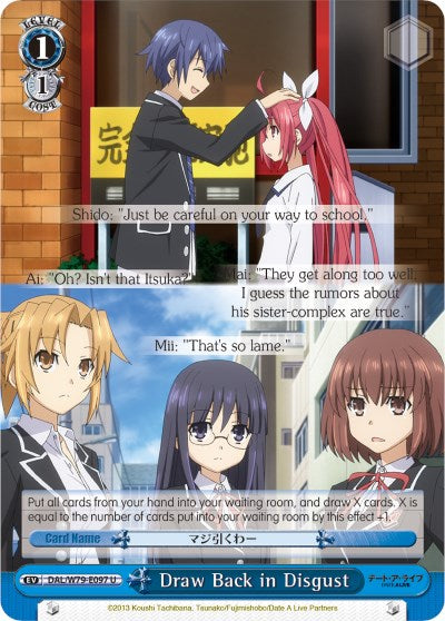 Draw Back in Disgust (DAL/W79-E097 U) [Date A Live]