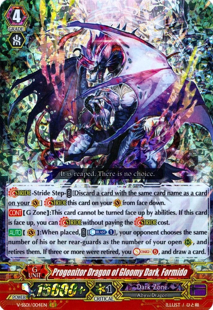 Progenitor Dragon of Gloomy Dark, Formido (V-SS01/004EN) [Premium Collection 2019]
