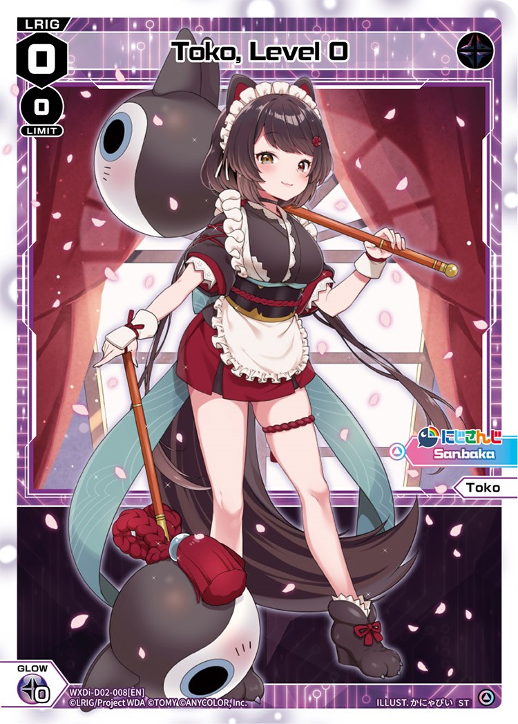 Toko, Level 0 (WXDi-D02-008) [Diva Debut Deck D02: NIJISANJI ver. Sanbaka]