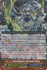 Storm Dominator, Commander Thavas (G-CB02/001EN) [Commander of the Incessant Waves]