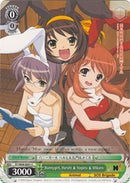 Bunnygirl, Haruhi & Nagato & Mikuru (SY/W08-E041 C) [The Melancholy of Haruhi Suzumiya]