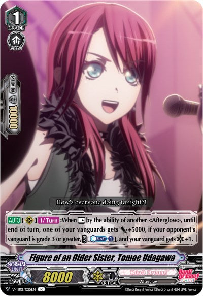 Figure of an Older Sister, Tomoe Udagawa (V-TB01/025EN) [BanG Dream! FILM LIVE]