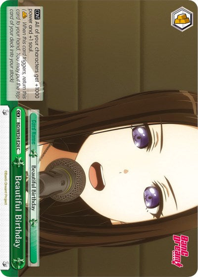 Beautiful Birthday (BD/WE34-E24 C) [Morfonica x RAISE A SUILEN]