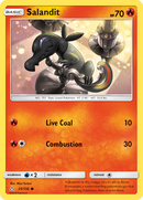 Salandit (25/156) [Sun & Moon: Ultra Prism]