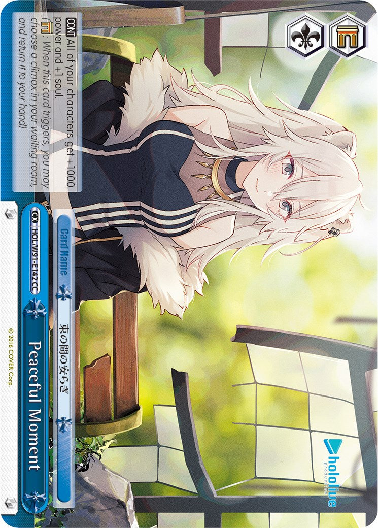 Peaceful Moment (HOL/W91-E142 CC) [hololive production]