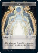 Copy // Elf Warrior Double-Sided Token [Double Masters Tokens]