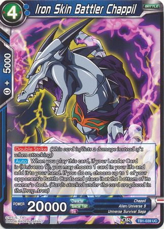 Iron Skin Battler Chappil (TB1-039) [The Tournament of Power]
