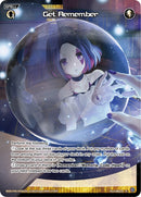 Get Remember (Parallel Foil) (WXDi-P06-050P[EN]) [Welcome Back Diva: selector]