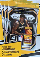 PANINI 2020-21 PRIZM NBA BASKETBALL HANGER BOX 3 PACK